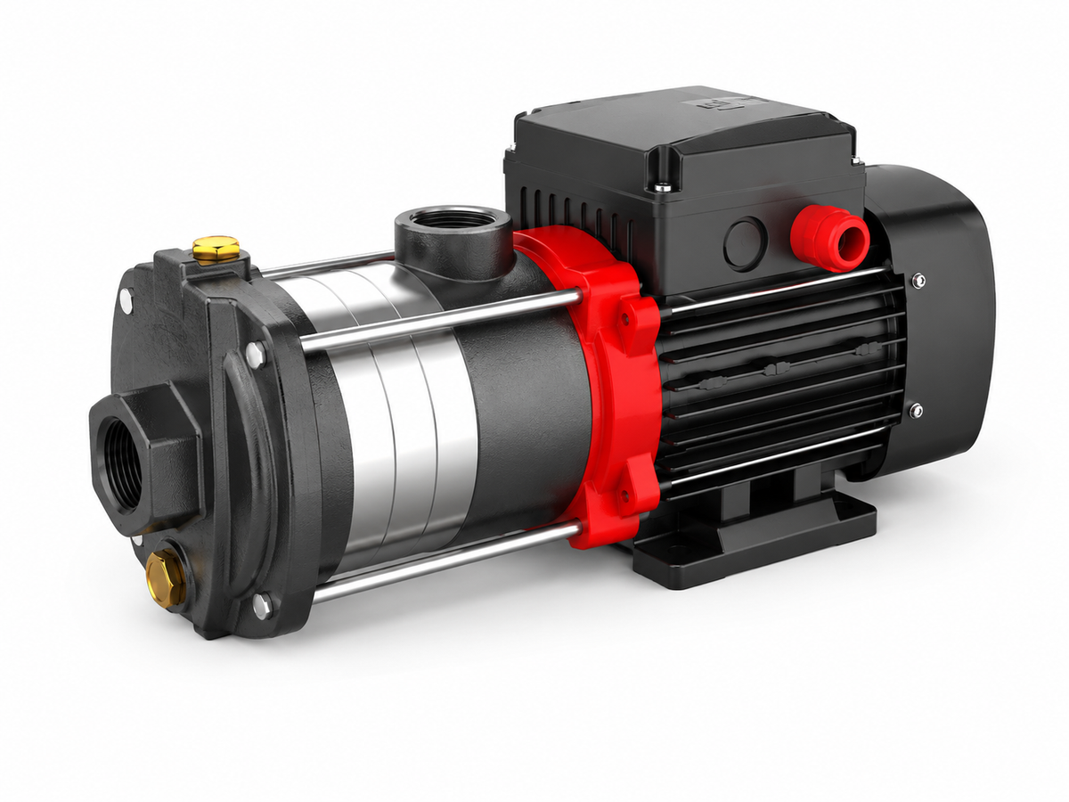Bomba Centrífuga Multietapas Alto Caudal Climatización 3 HP LEO ECH 20-20 380V (2" x 2")
