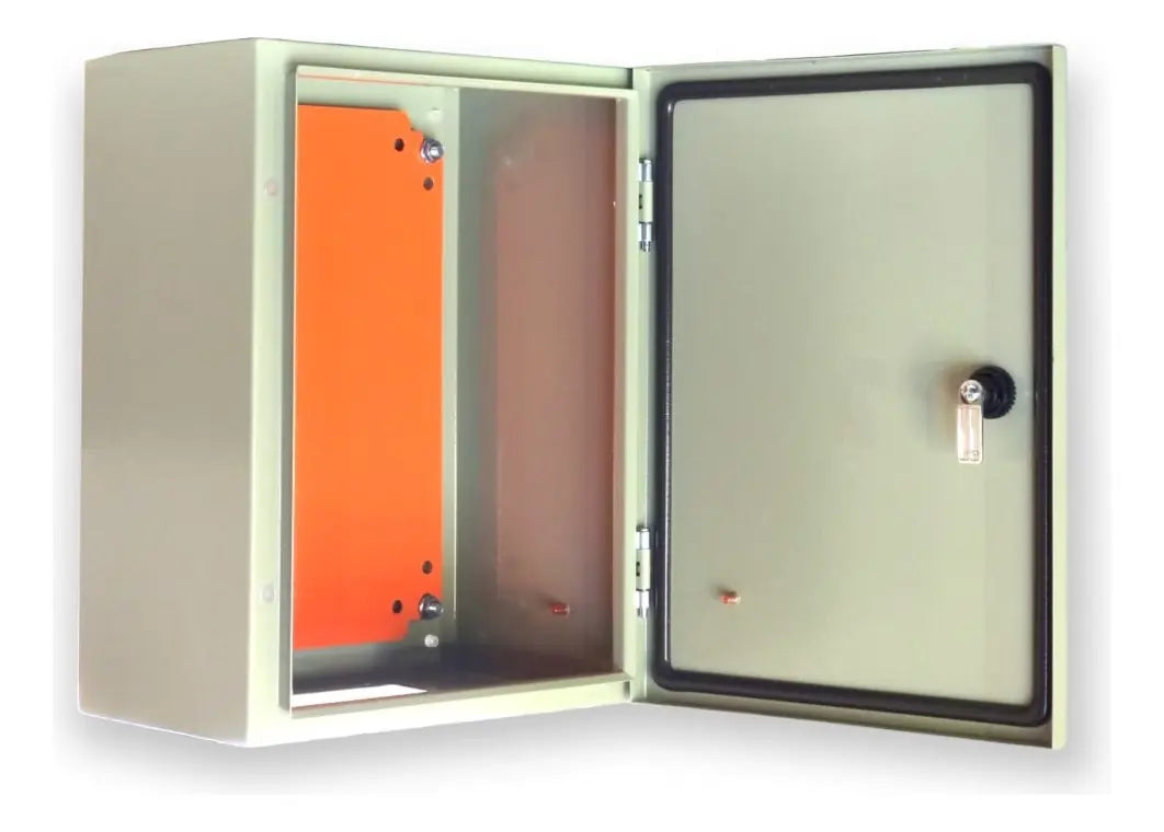 Gabinete Metálico Eléctrico IP66 1 Puerta 250 × 200 × 150 mm CNC