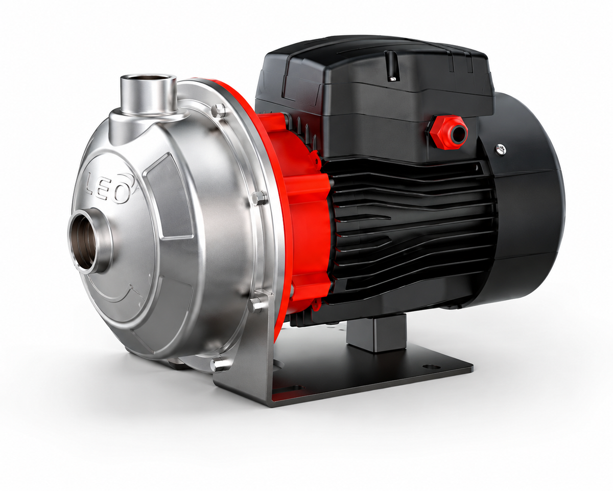Bomba Centrífuga Acero Inoxidable 1 HP LEO AMSm 210/0,75 220V (1½" x 1¼")