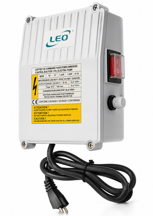 Tablero Eléctrico Control Box para Bomba Sumergible 2 HP LEO