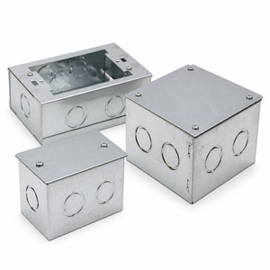 Caja de Registro Eléctrica Pregalvanizada 300×200×100 mm CNC