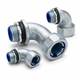 Terminal curvo 90 grados para conduit flexible 32 mm CNC