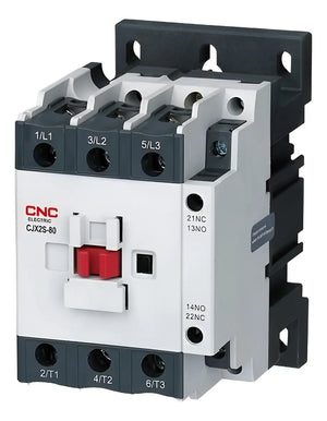 Contactor Trifásico CNC CJX2s-25 25 A Bobina 220 V AC 3P 1NO+1NC