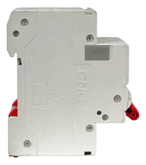 Interruptor Termomagnético DC 2P 16 A 500 V DC 6 kA CNC YCB9-80DM