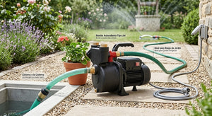 Bomba Jet Riego Jardín 1 HP LEO EKJ-802P 220V (1" x 1")