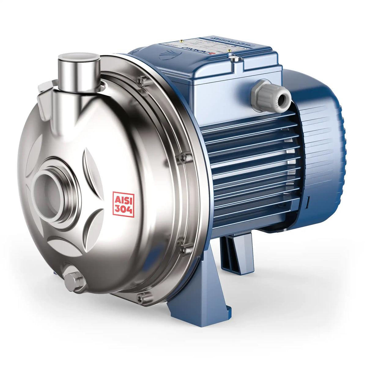 Bomba Centrífuga FULL Inox 304 1 HP PEDROLLO CP 150-ST4 (380V)