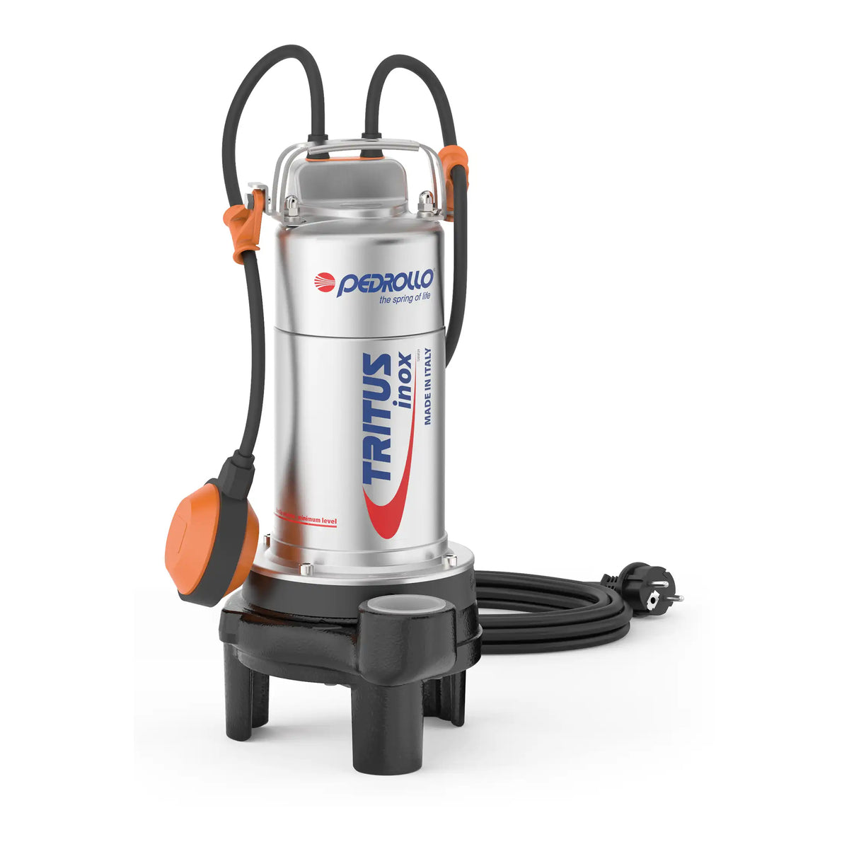 Bomba Sumergible Trituradora INOX (Aguas Negras) 1,5 HP PEDROLLO Tritus TIGm 1.1 (230V) - 1 1/2"