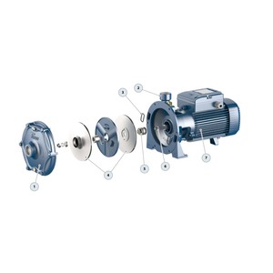 Bomba Centrífuga Multietapa (Alta Presión Silenciosa) 2 HP PEDROLLO TURBO 4A (440V) - 1 1/4" x 1"