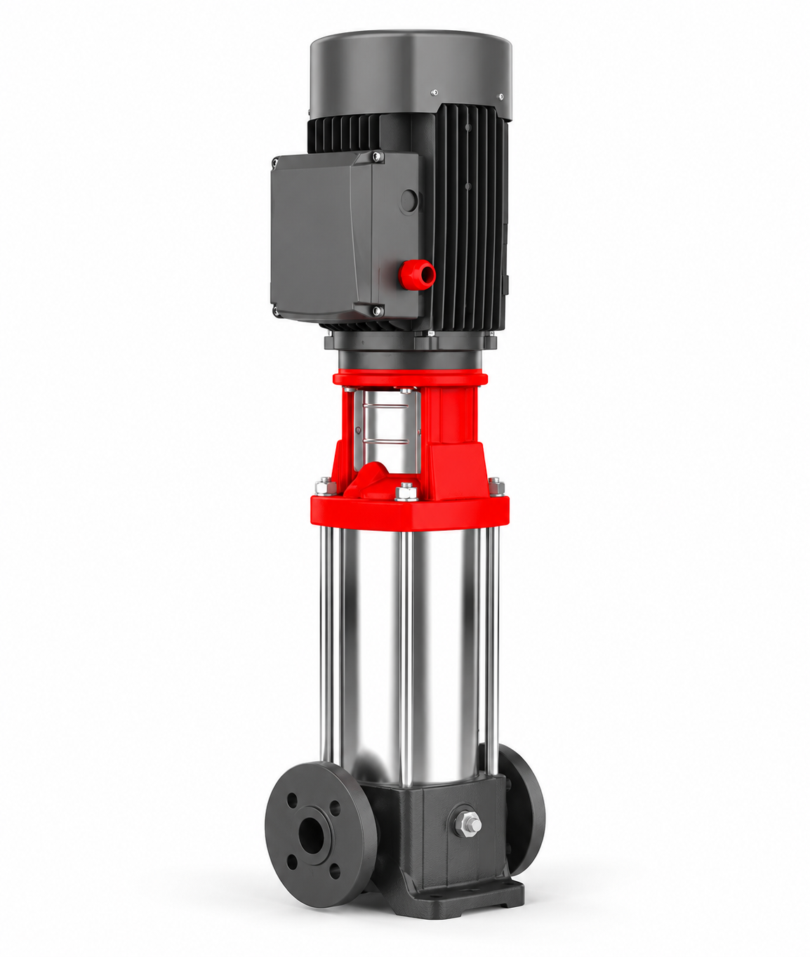 Bomba Vertical Multietapas Inox Alta Presión 1 HP LEO LVS 1-15 220V (DN 32)