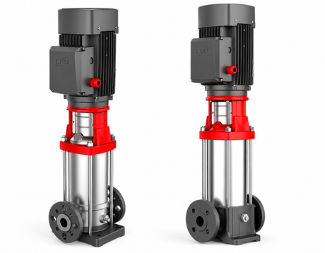 Bomba Vertical Multietapas Inox Alta Presión 1 HP LEO LVS 1-15 220V (DN 32)