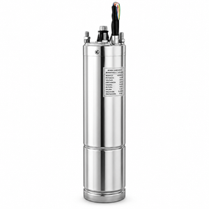 Motor Sumergible 4" para Pozo Profundo 3 HP LEO 220V (Brida NEMA)