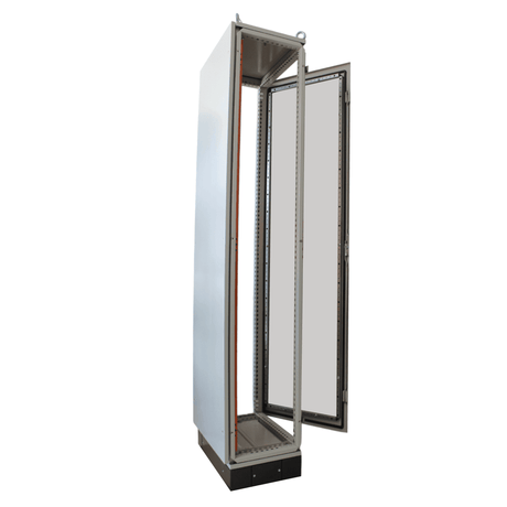 Gabinete Eléctrico Autosoportado IP55 2000 × 1000 × 400 mm RAL 7035 de Dos Puertas CNC
