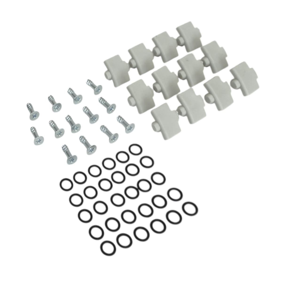 Set de Tapas Laterales para Gabinete Autosoportado 2000 × 400 mm 1,5 mm RAL 7035 CNC