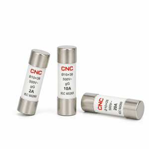 Fusible Cilíndrico 10×38 mm 10 A 400 V AC 100 kA CNC RT18 por Unidad