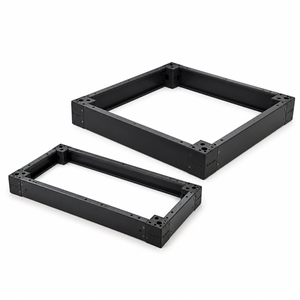Zócalo de Acero para Gabinete Autosoportado 600 × 400 mm RAL 7035 CNC